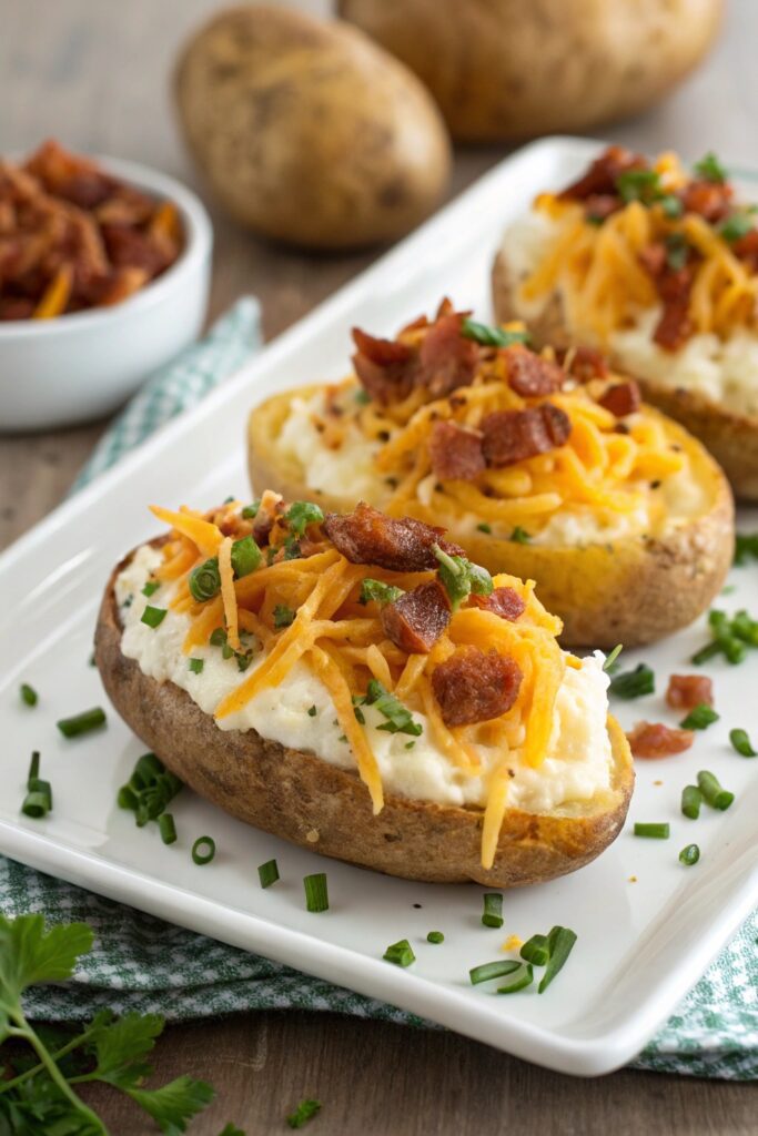 creamy stuffed potato delight