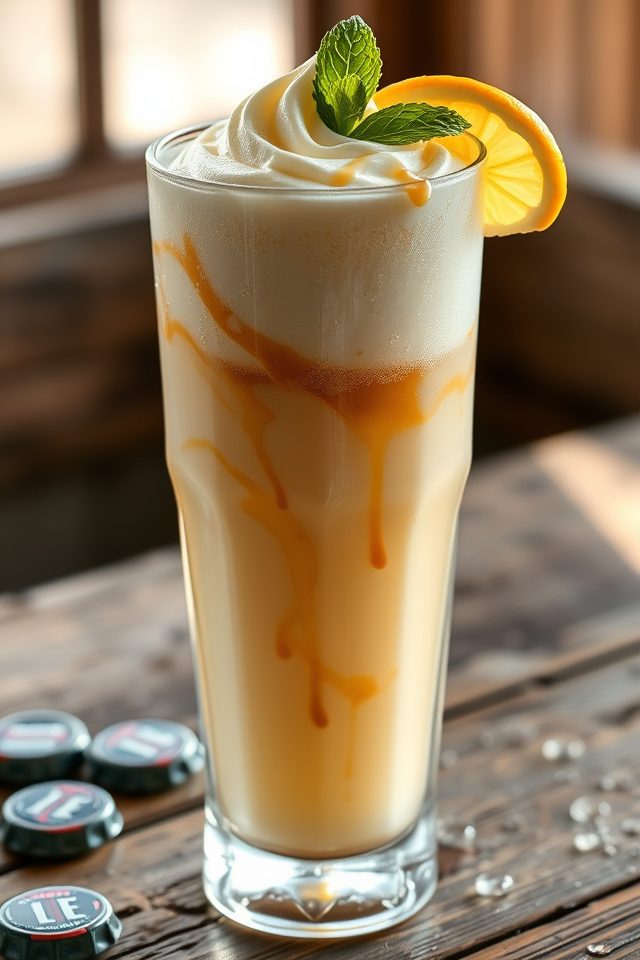 vanilla cream ale dessert