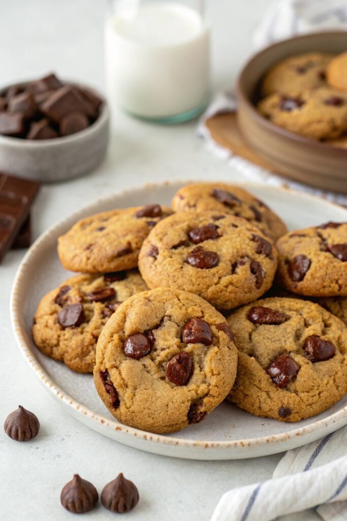 delicious vegan chocolate cookies