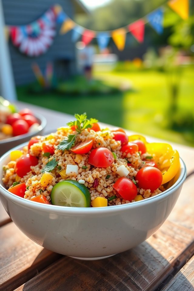 vibrant quinoa salad delight
