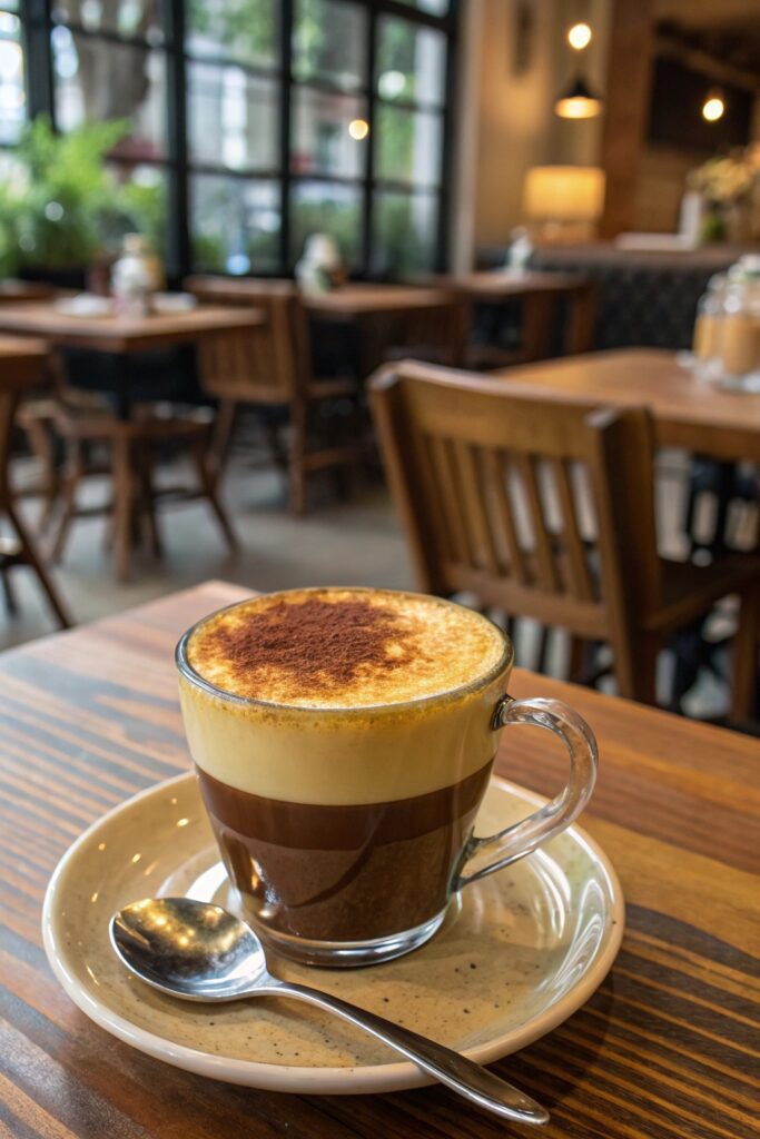 indulgent whipped egg coffee