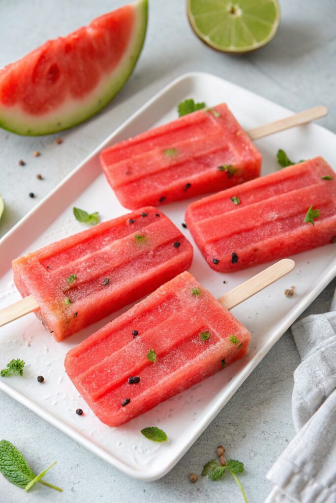 watermelon popsicles recipe delight