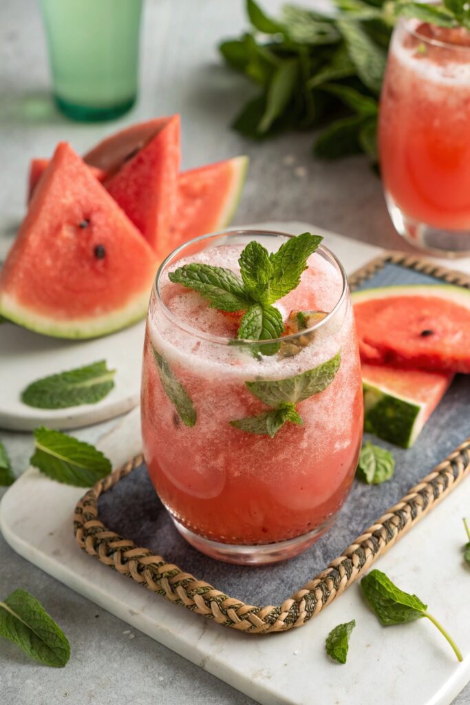 watermelon wheat beer cocktail