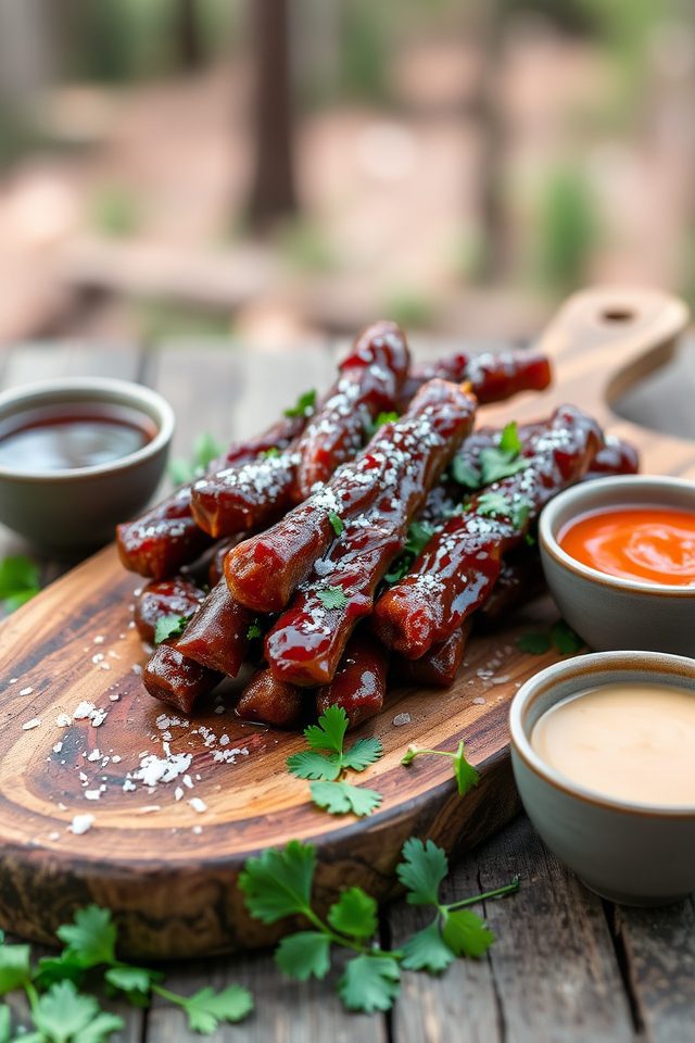 zesty protein packed venison sticks