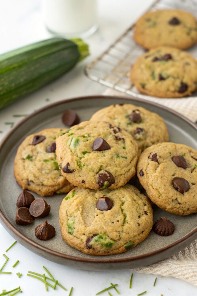 zucchini chocolate chip cookies