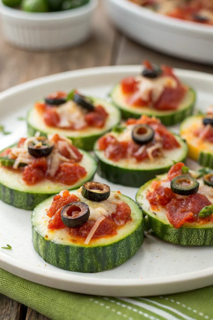 zucchini pizza bites recipe
