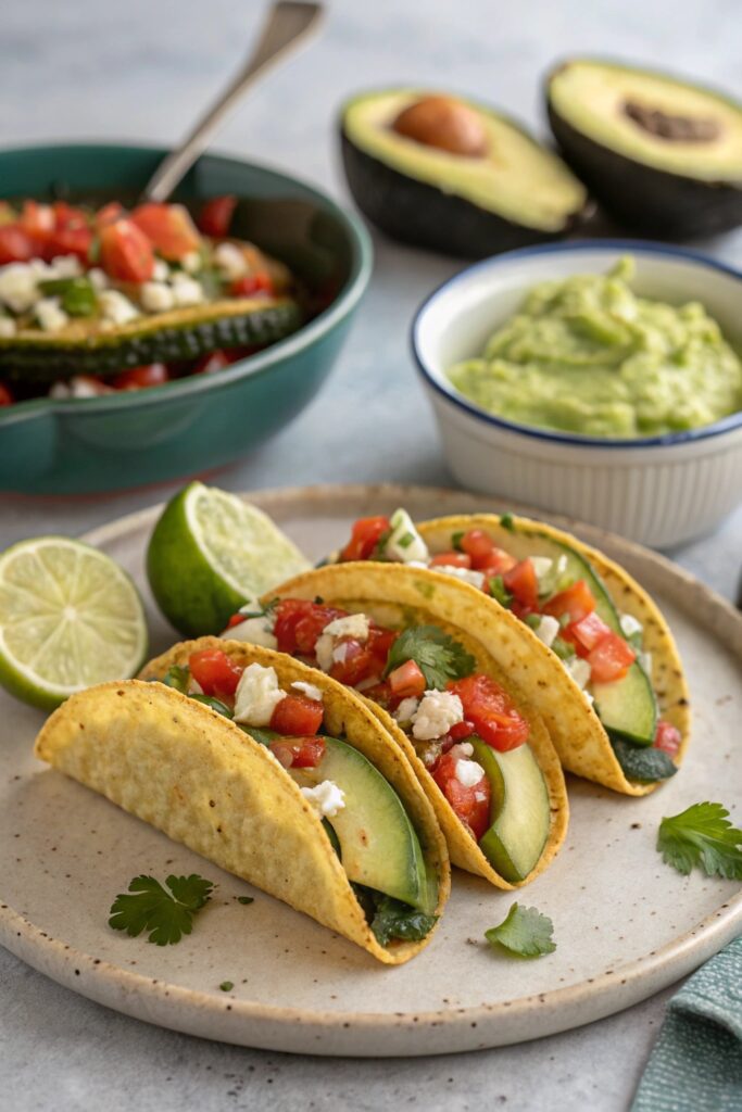 healthy zucchini taco filling