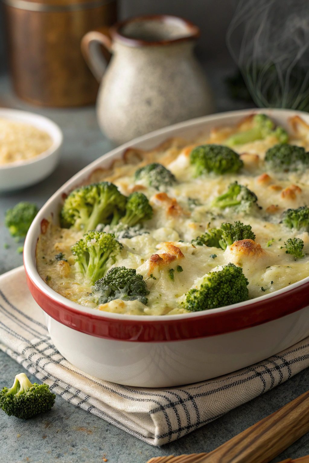 Cheesy Broccoli Rice Casserole