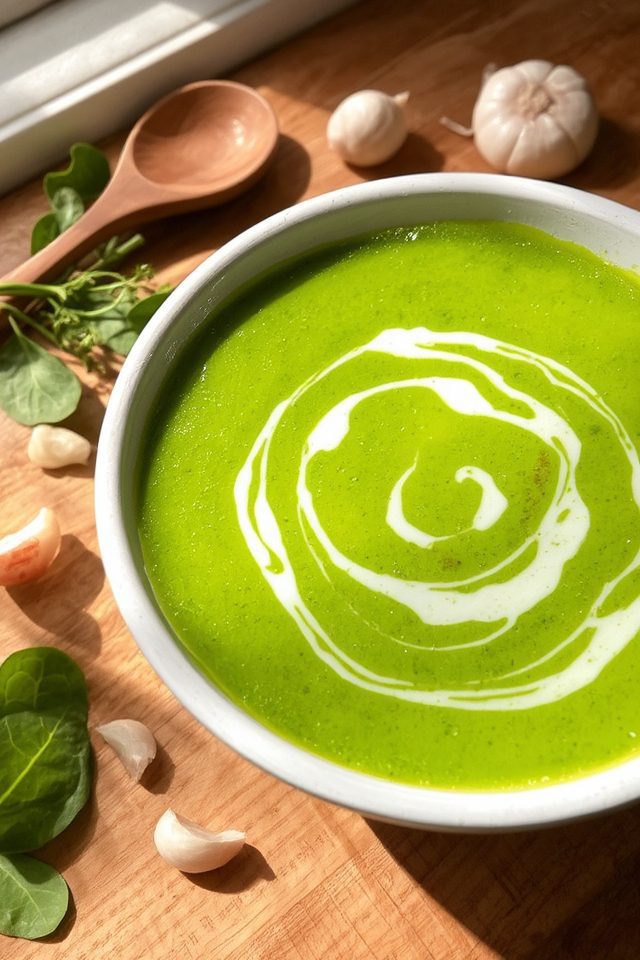 Creamy Spinach Soup