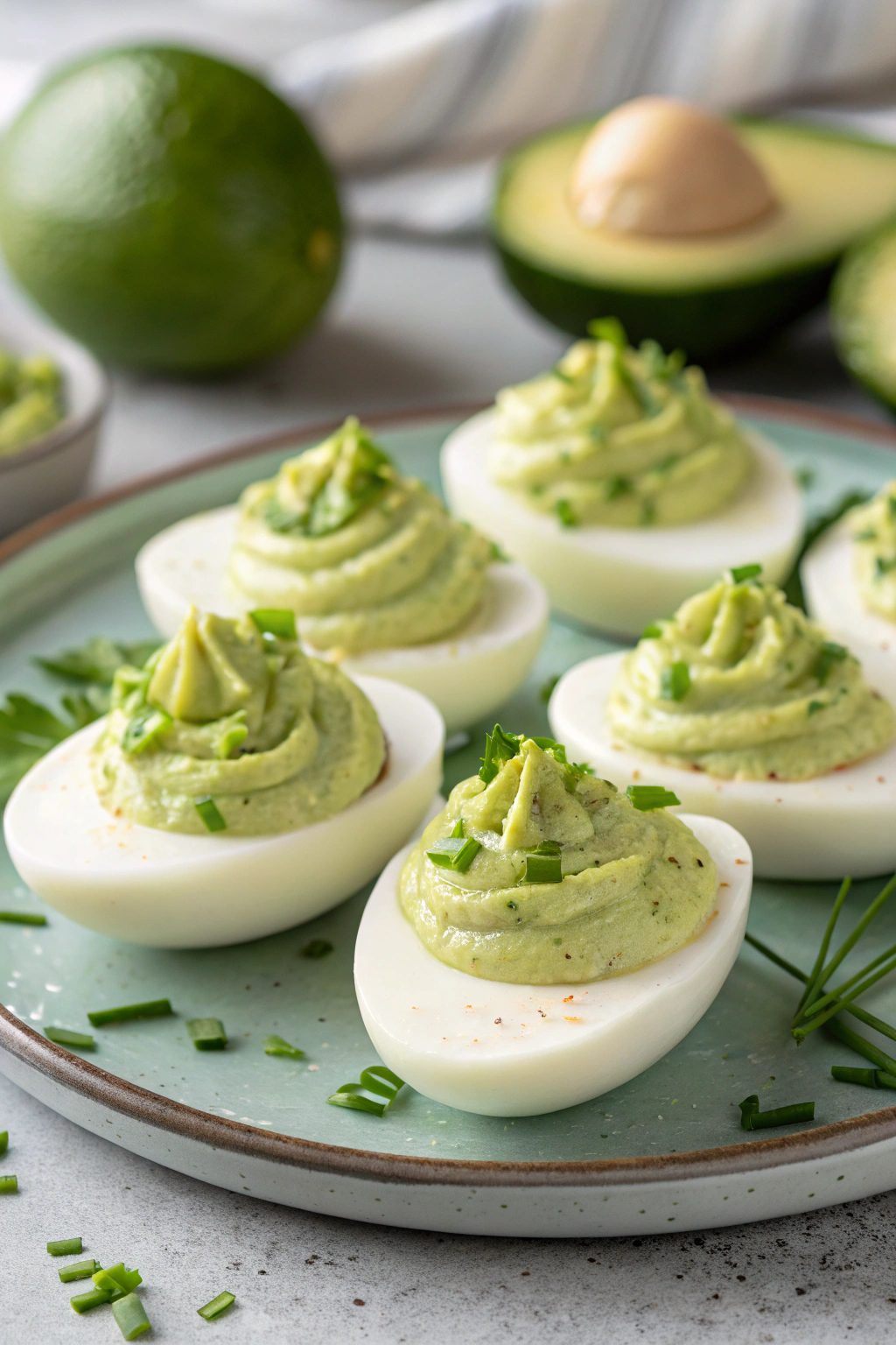 Deviled Eggs With Avocado
