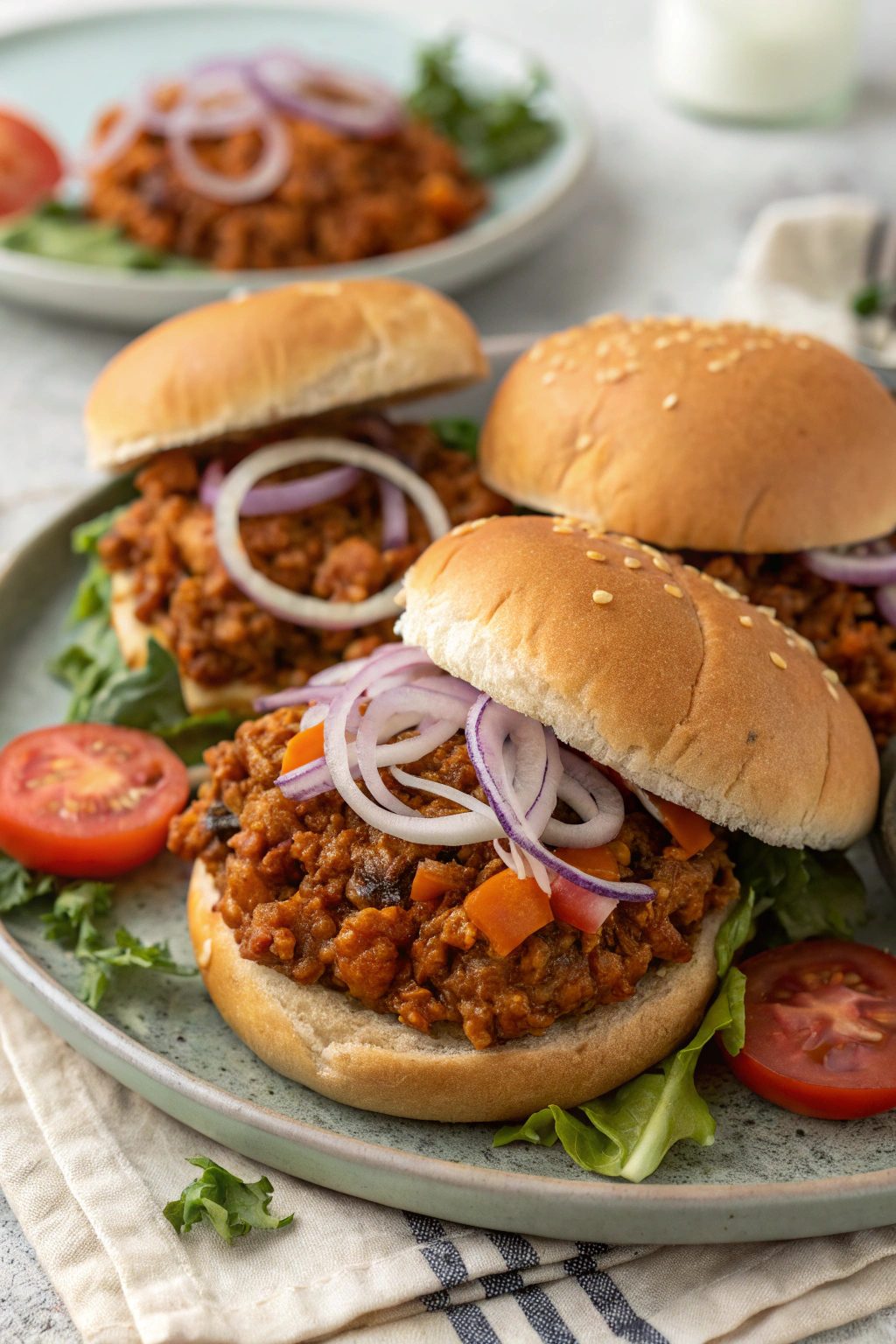 Healthy Sloppy Joes With Lentils