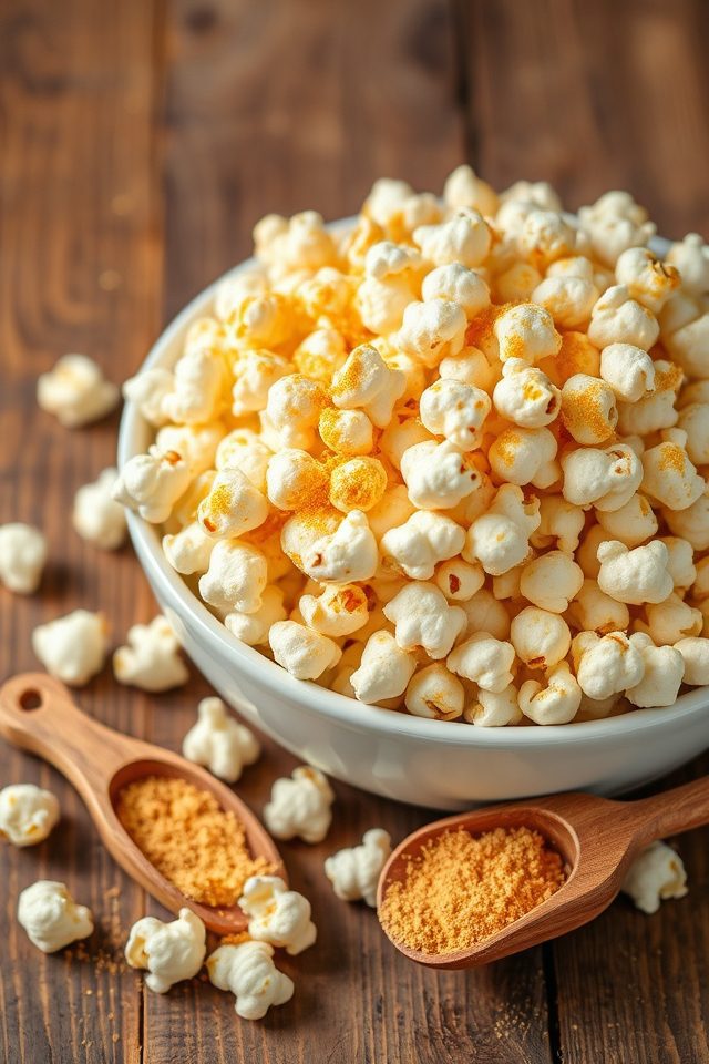 Popcorn With Nutritional Yeast
