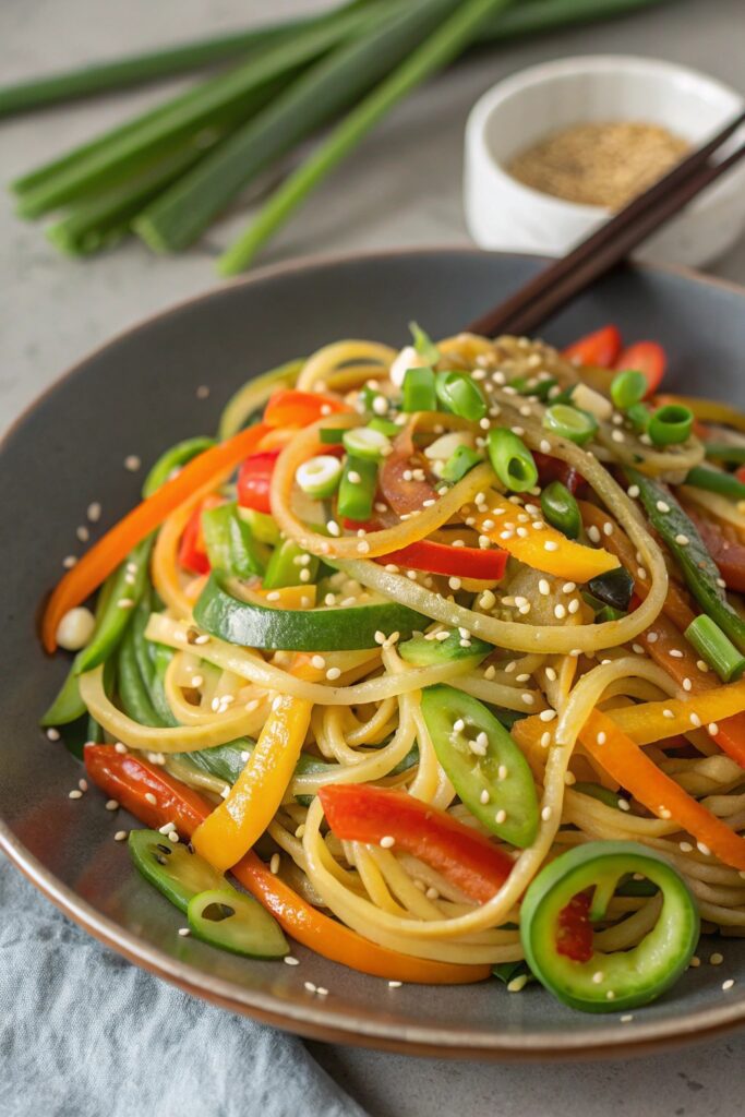 Zucchini Noodle Stir-Fry