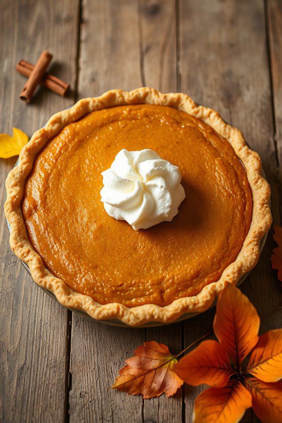autumn s classic pumpkin pie