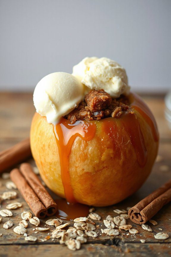 baked cinnamon apples dessert