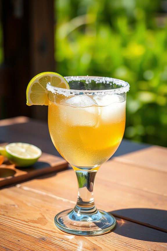 beer infused margarita cocktail recipe