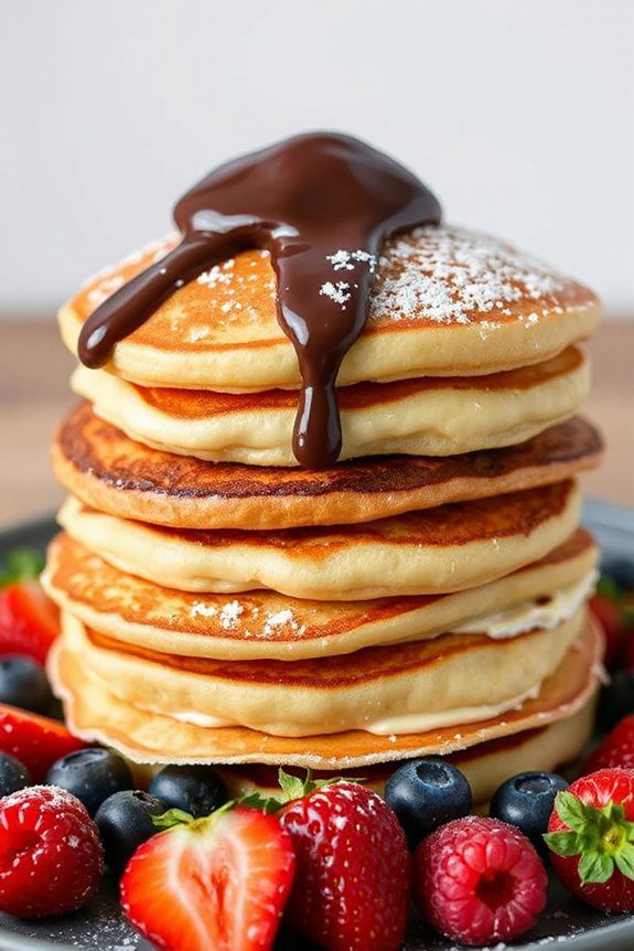 boston cream pie pancakes