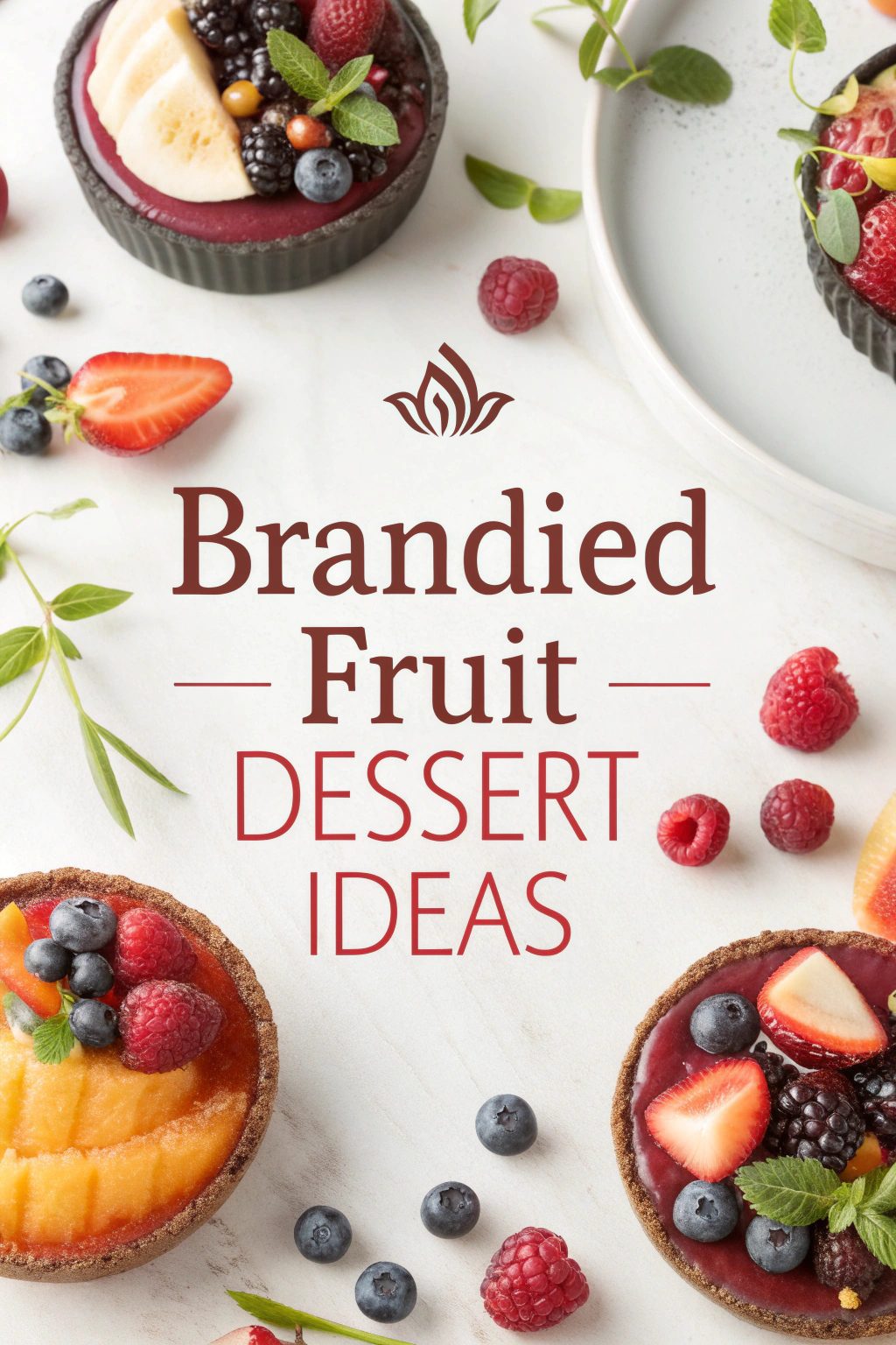 Brandied Fruit Dessert Ideas
