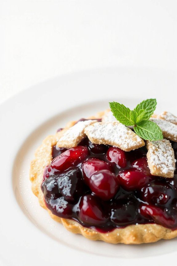 brandied cherry tart delight