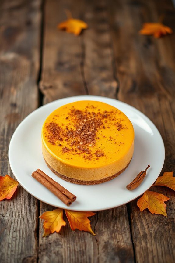 chai spiced pumpkin cheesecake delight