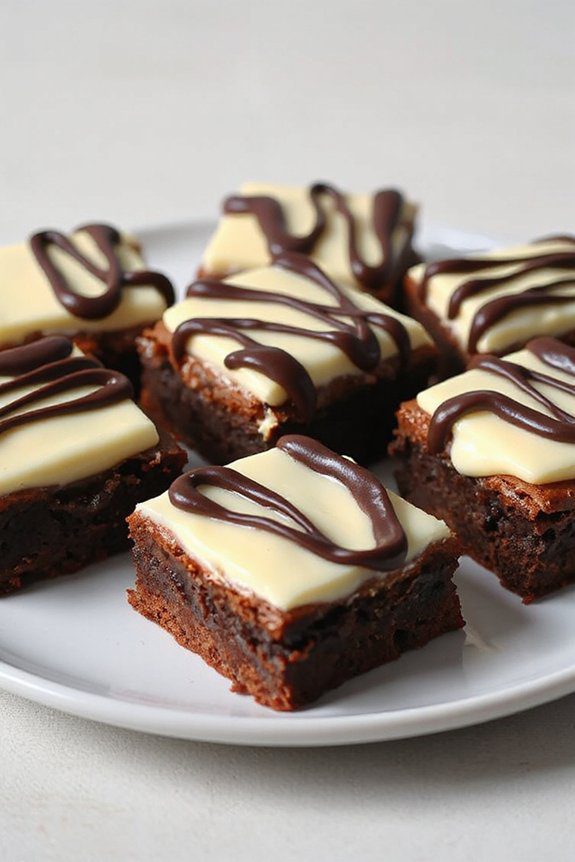chocolate brownie cream delights