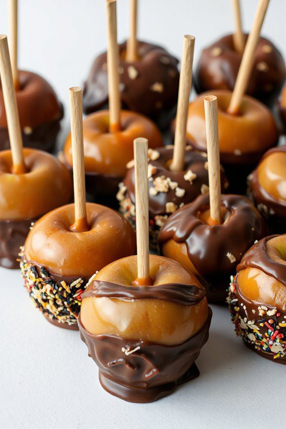 chocolate caramel apple delight