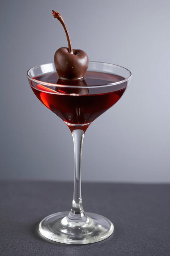 chocolate cherry vodka elegance