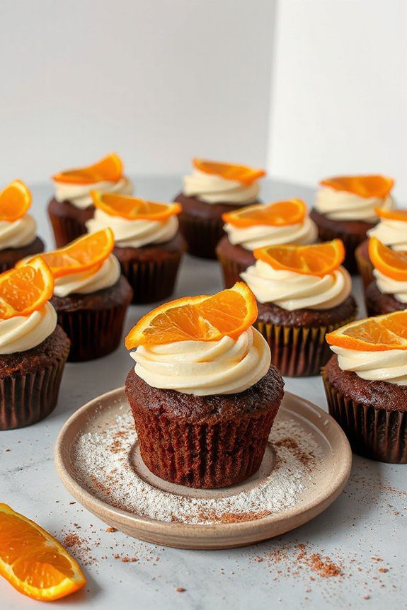 chocolate orange cupcake delight