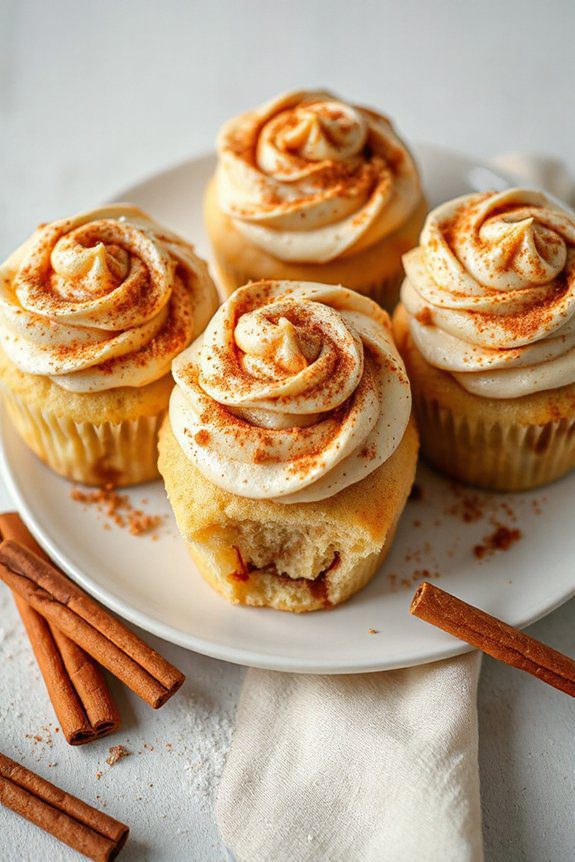 cinnamon flavored cupcake treats