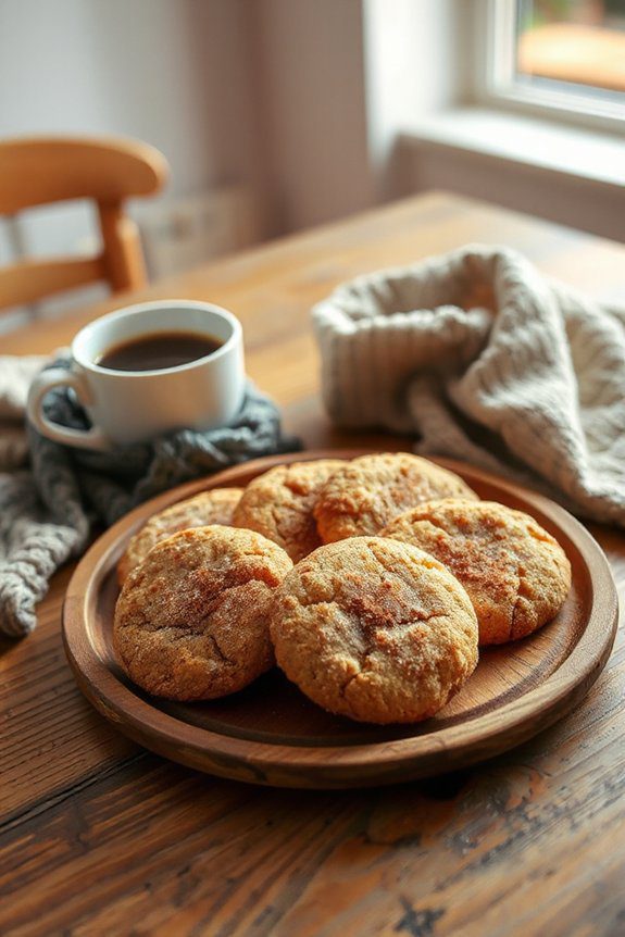 cinnamon sugar soft chewy cookies
