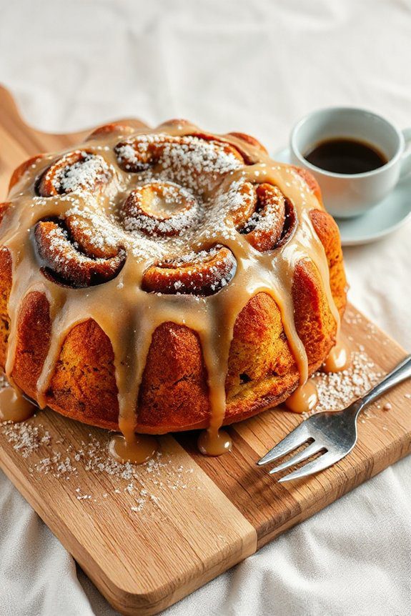 cinnamon swirl cake delight