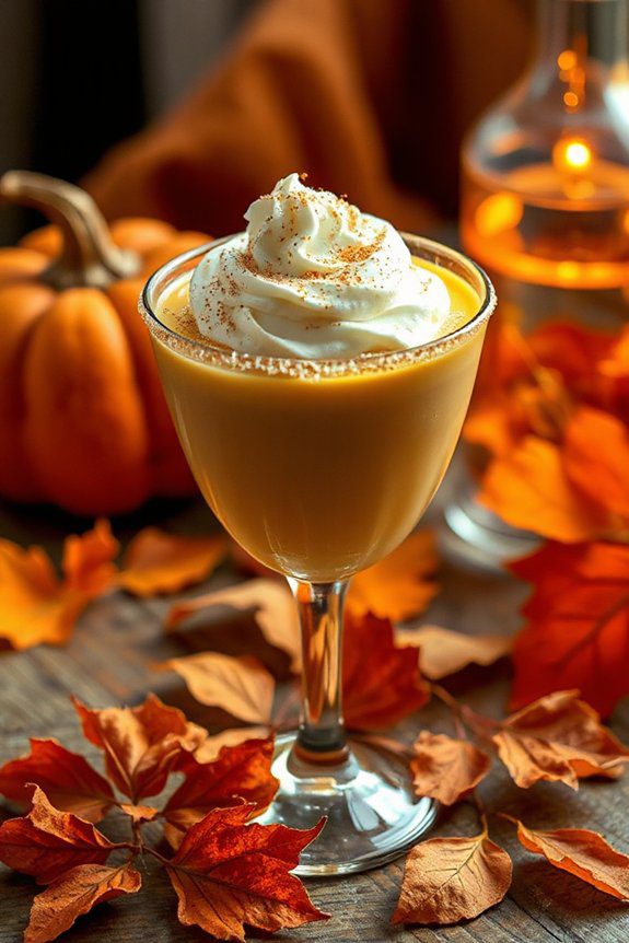 cozy autumn cocktail delight