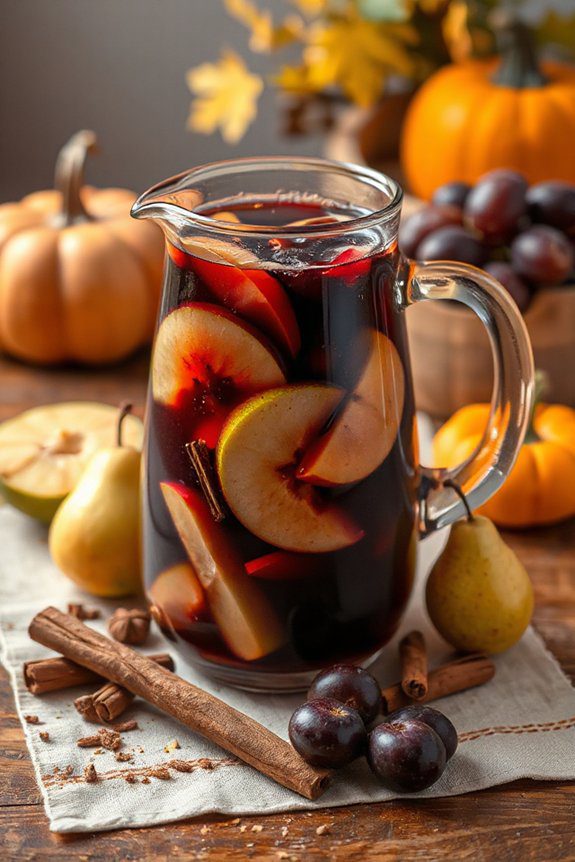 cozy autumn fruit blend