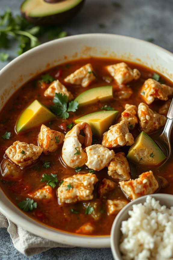crab avocado flavorful gumbo
