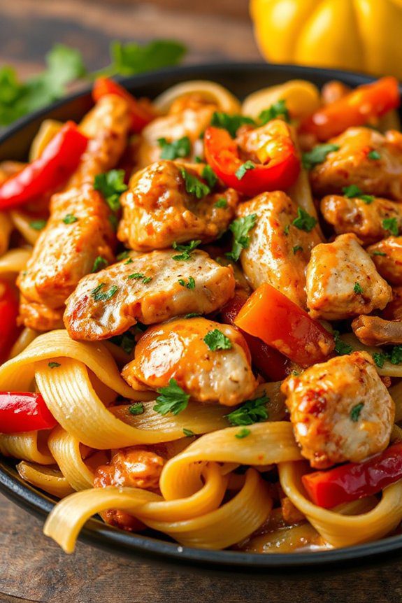 creamy cajun chicken pasta