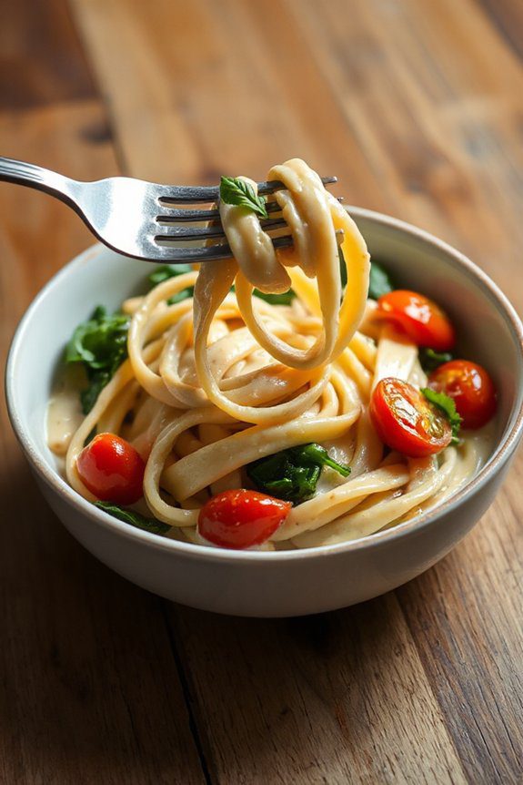 creamy cashew pasta sauce