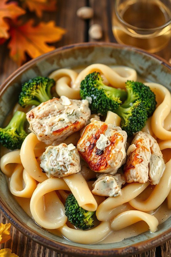 creamy chicken and broccoli