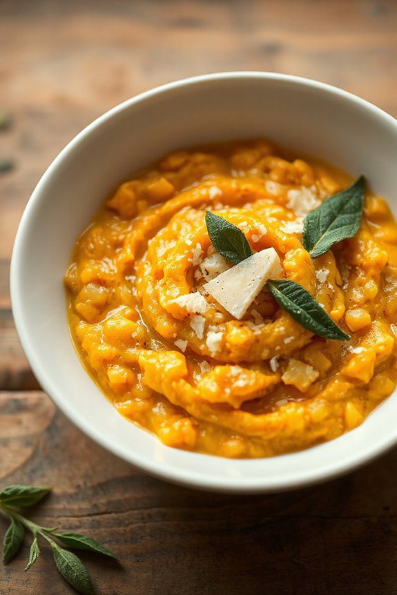 creamy pumpkin risotto delight