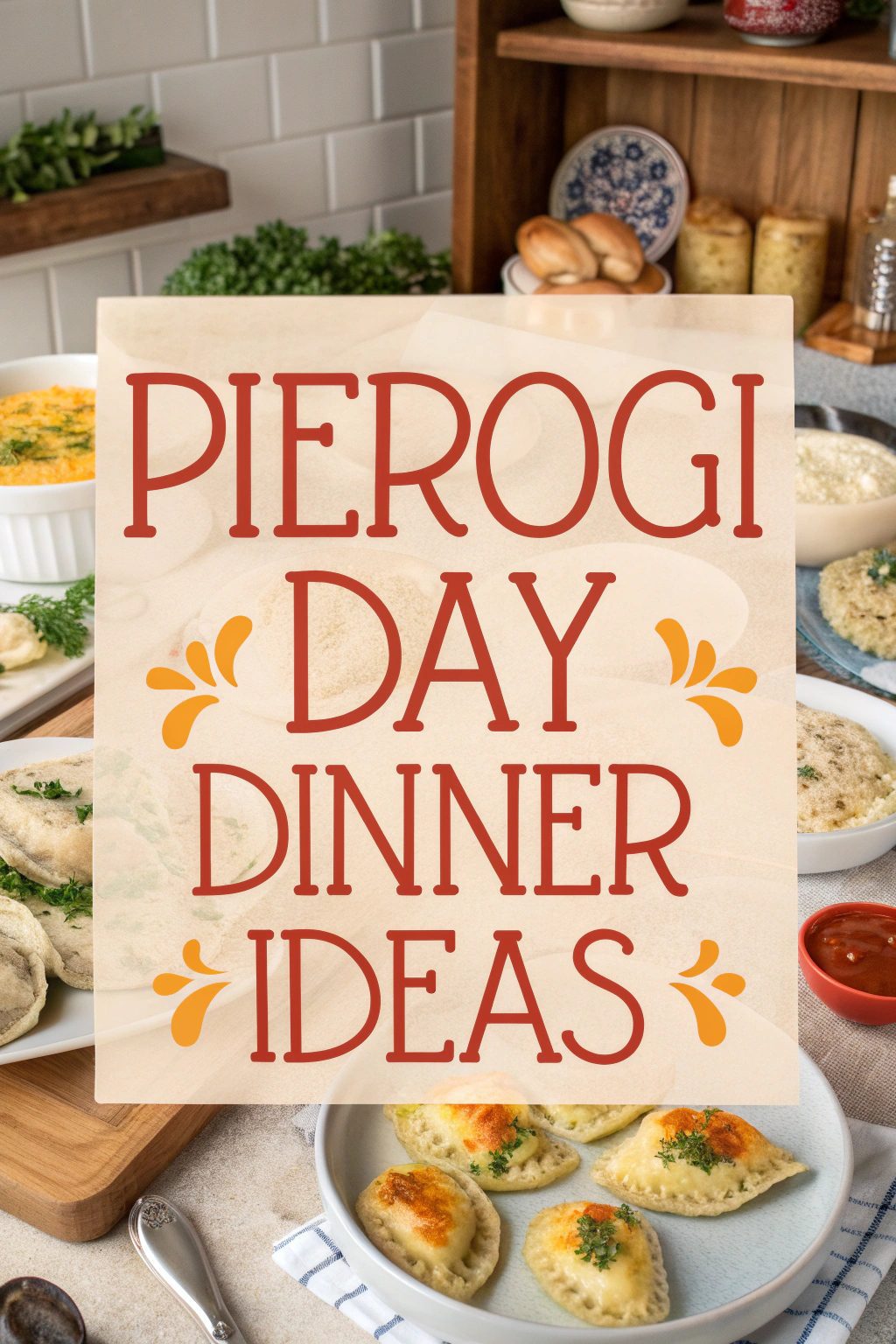 Pierogi Day Dinner Ideas