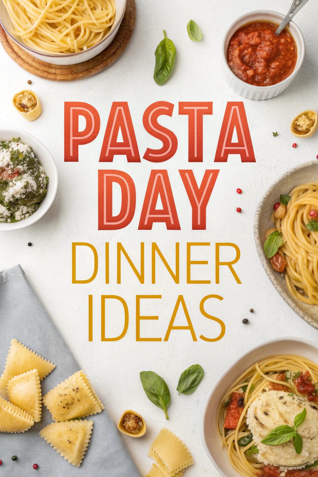 Pasta Day Dinner Ideas