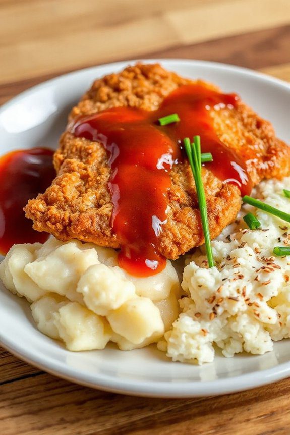 crispy sweet and sour steak