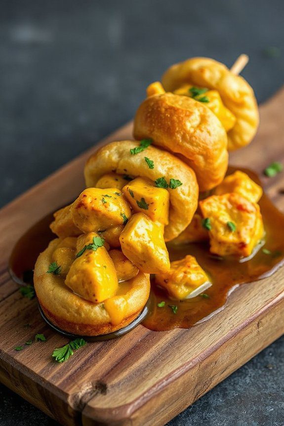 curry chicken yorkshire puddings