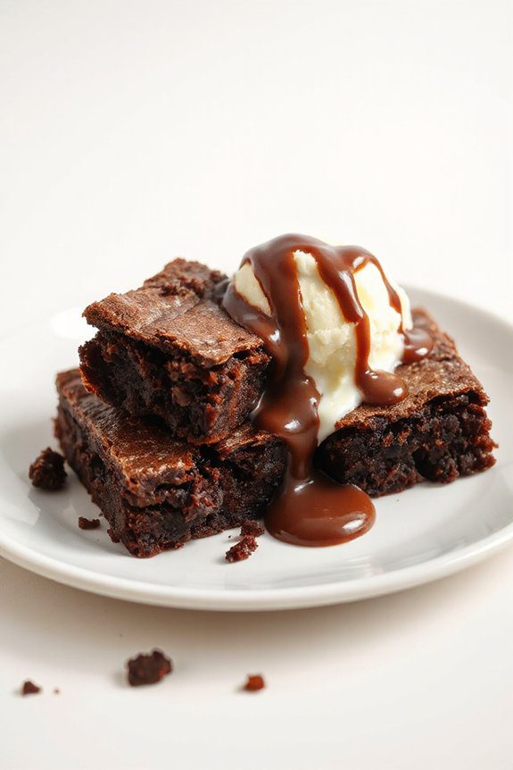 decadent chocolate fudge brownies