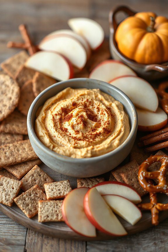 delicious pumpkin cheesecake dip