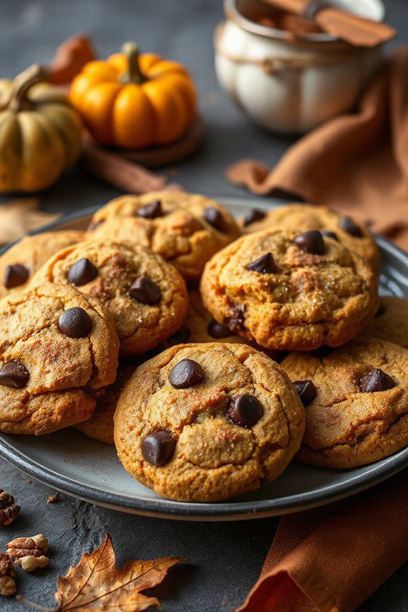 delightful autumn pumpkin cookies