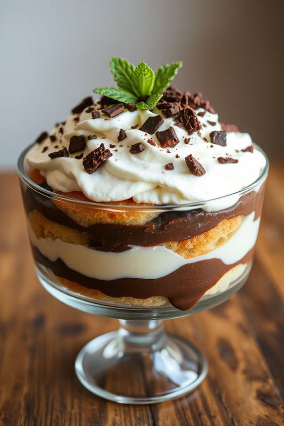 delightful layered dessert trifle
