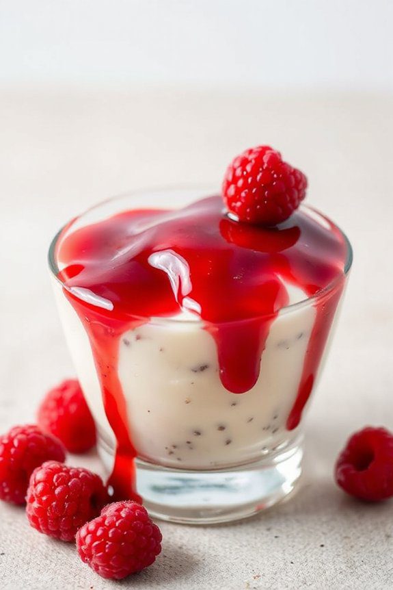 elegant vanilla dessert delight