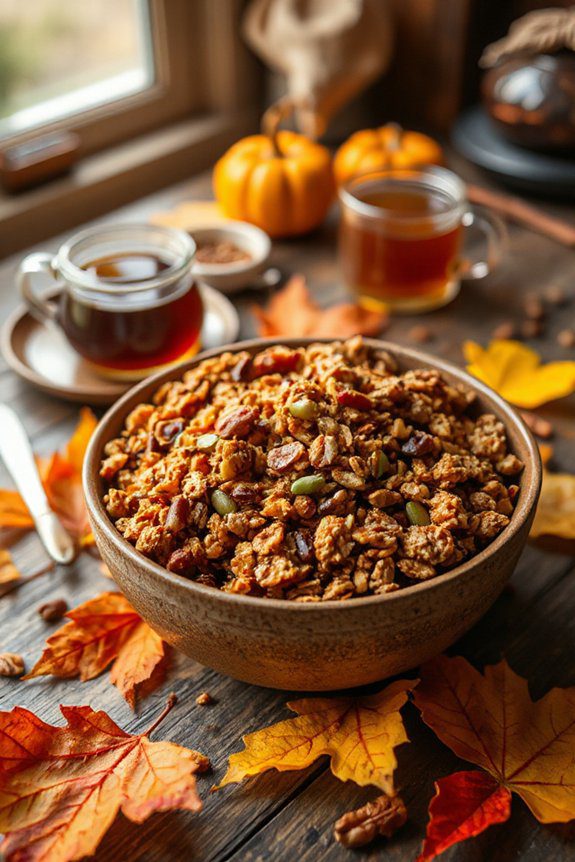 fall breakfast with nutrients