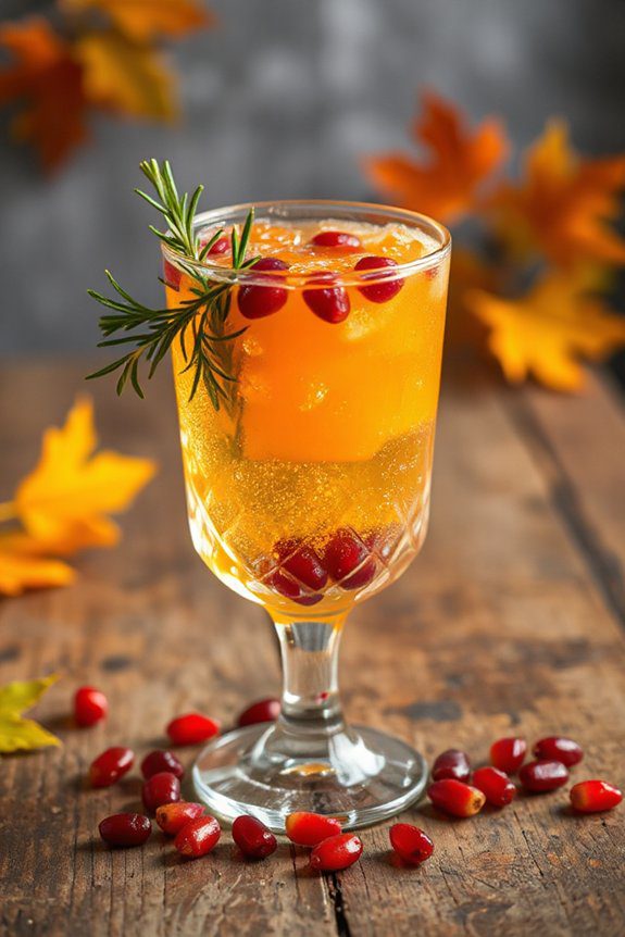 festive autumn cocktail delight