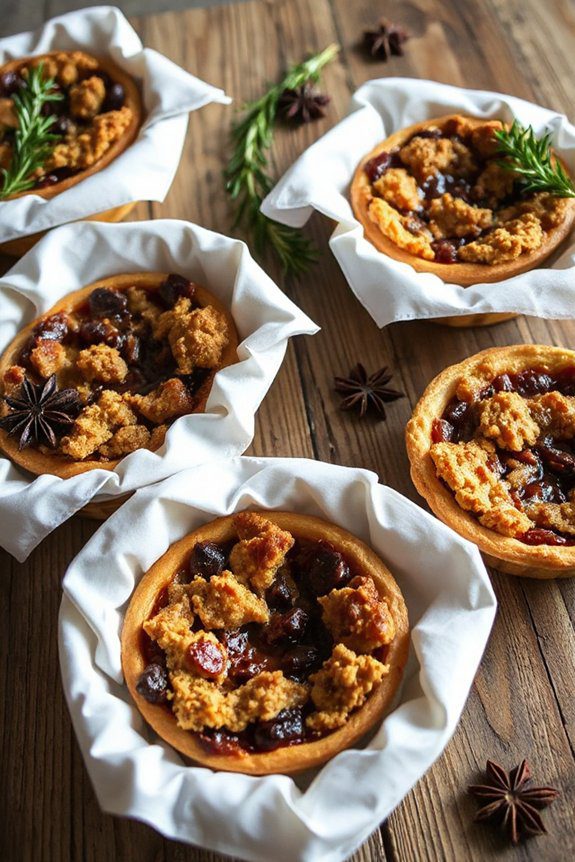 festive mincemeat tart recipe